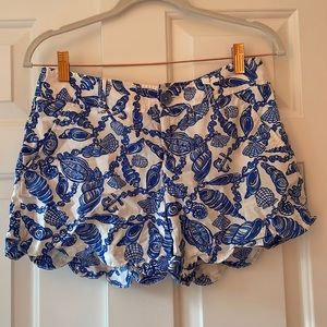 Lily Pulitzer scallop shorts